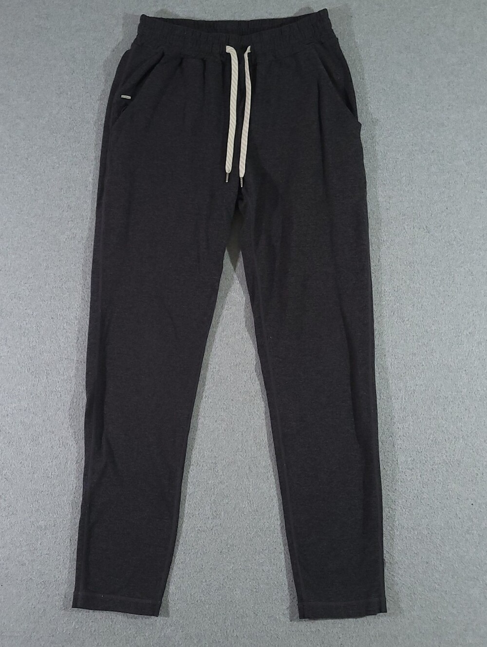 Vuori Pants Mens Small Gray Joggers Ponto Performance Sweatpants Stretch Casual